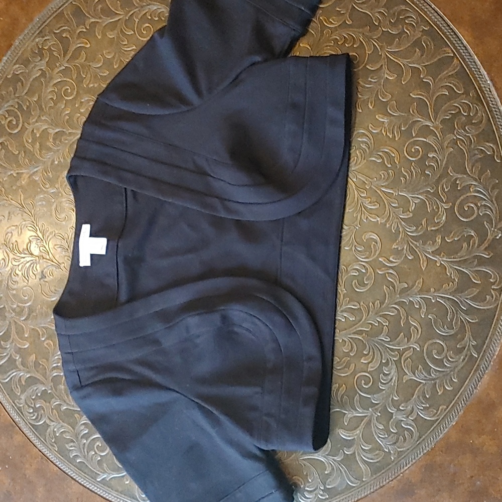 3/$30 Motherhood Crop Dress Jacket